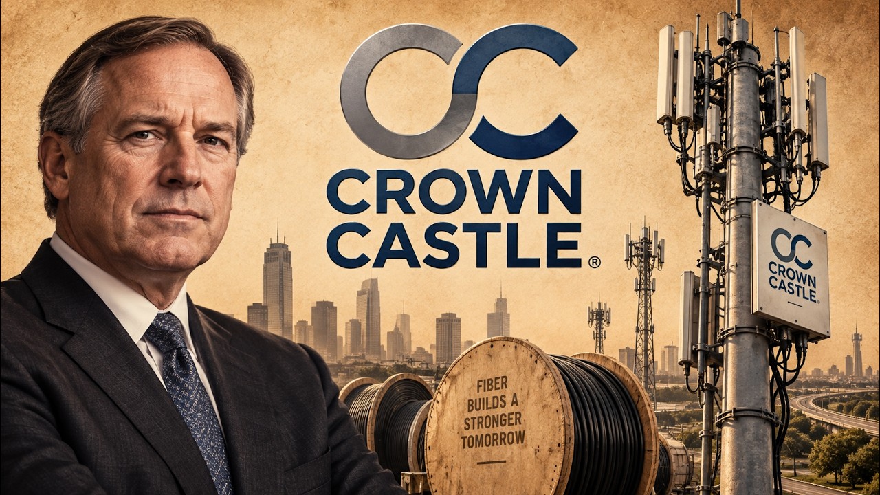 Crown Castle: The Tower Giant That Bet on Fiber and Small Cells—Then Sold Both for $8.5 Billion