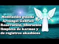 Meditación guiada Arcángel Gabriel: Renovación, liberación, limpieza de karmas y registros akashicos