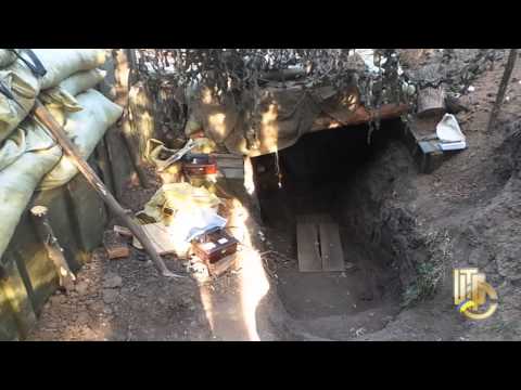 життя на лінії фронту  Передовий блокпост перед Луганськом