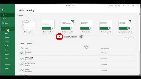 Cara Membuat Password Pada File Excel dengan mudah
