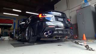 2020 Lexus RCF (stock) on dyno