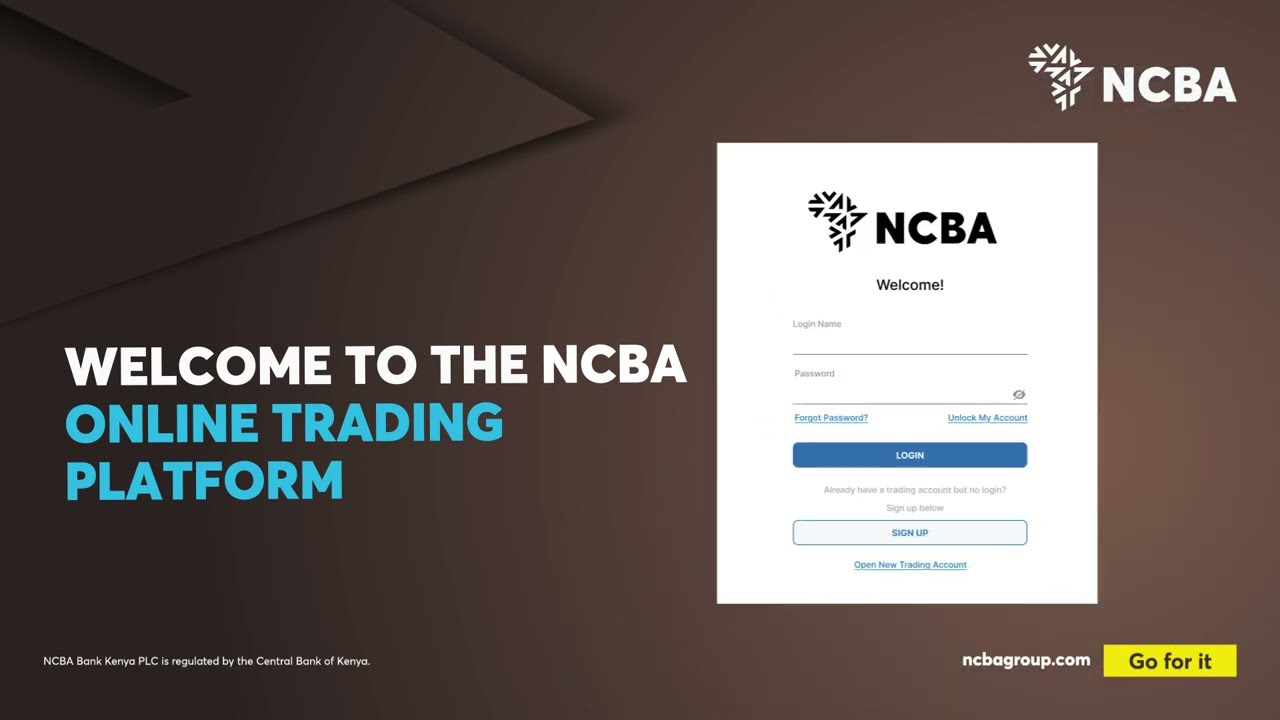 NCBA Online Trading Platform | Trade Seamlessly, Anytime, Anywhere