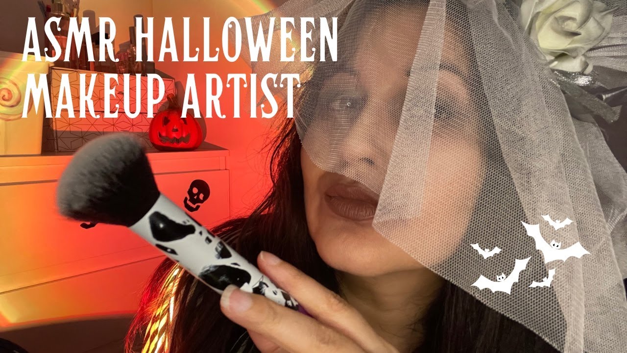 ASMR 🎃 Halloween Make up Artist (roleplay) YouTube