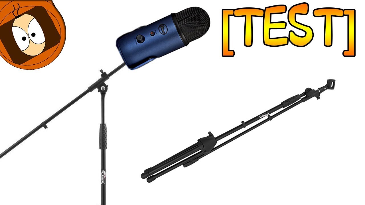 TEST] PIED DE MICROPHONE PERCHE + BLUE MICROPHONES YETI ! 