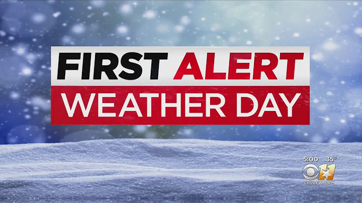 First Alert Weather Day Update 5:00 PM