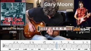 Gary Moore Still Got The Blues (For You) Guitar Solo With TAB