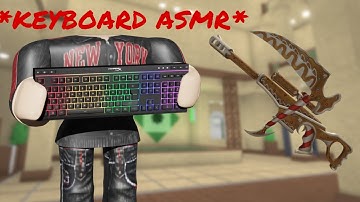 MM2 KEYBOARD ASMR GAMEPLAY WITH GINGERSCOPE SET (Murder Mystery 2)