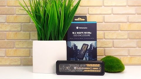 Quick Unboxing: Yottamaster DF3 C3 M.2 NVMe/NGFF SSD ENCLOSURE