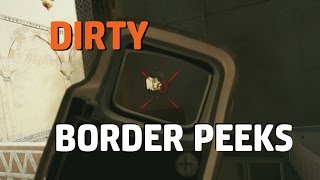 Border Peeks & Funny Moments | Rainbow Six Siege