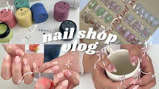 nail vlog 05_ 구도가 요상한 시술 영상 & 알리에서 실패한 파츠부터 성공템 소개와 5월 이달의 아트 공개 | 유화젤 언박싱은 덤 :)