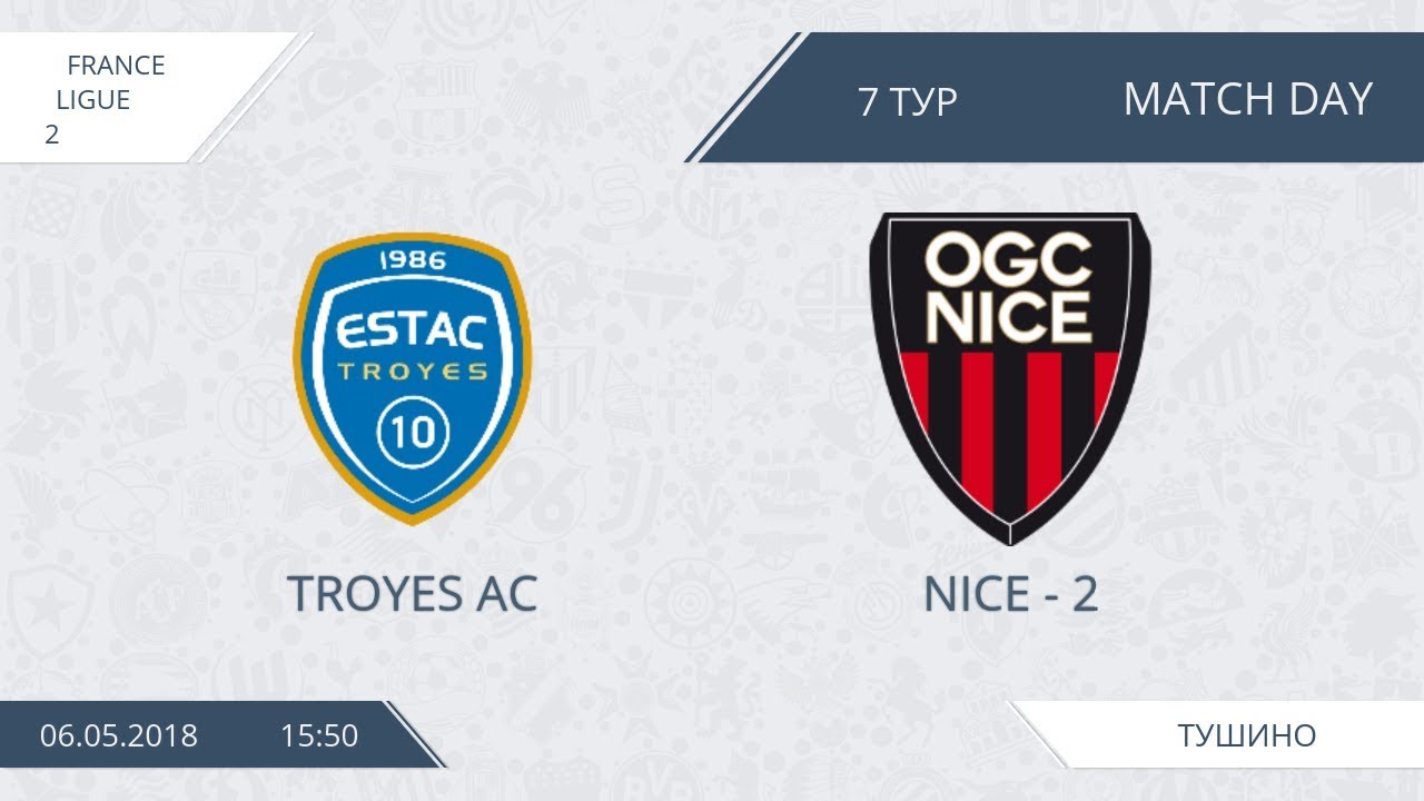 AFL18. France. Ligue 2. Day 7. Nice-2 - Troyes