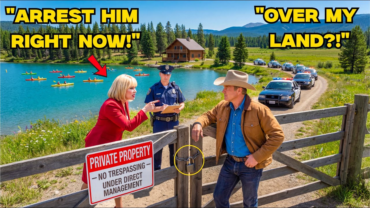 Член ТСЖ Карен пыталась продать мое частное озеро за 500 000 долларов — я запер ворота, вызвал по...