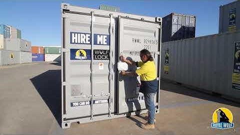 Wolf Lock Safety Container