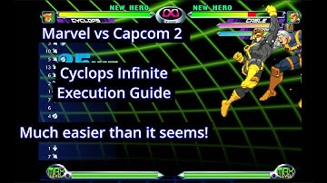 MvC2 Cyclops Infinite Execution Guide