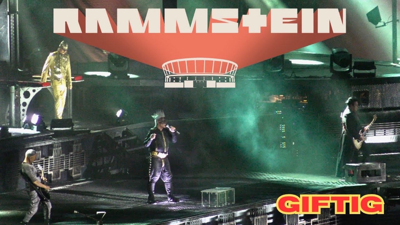 RAMMSTEIN - Giftig | Europe Stadium Tour Chorzów 2023 - YouTube