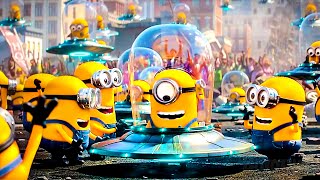 Minions save Earth with SPACESHIPS | Minions & Monsters | CLIP