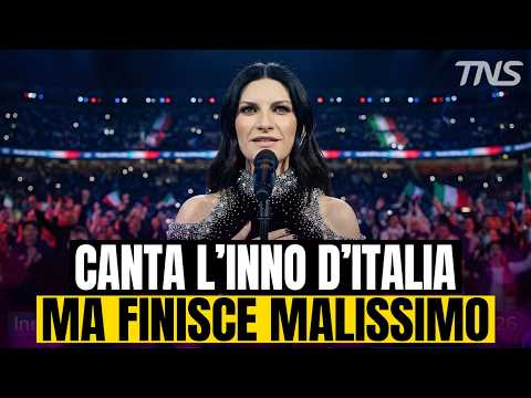 Video LAURA PAUSINI CANTA L'INNO DI MAMELI MA FINISCE MALISSIMO PER LEI: HA ROVINATO UN CAPOLAVORO