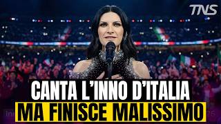 Download Lagu LAURA PAUSINI CANTA L'INNO DI MAMELI MA FINISCE \ MP3