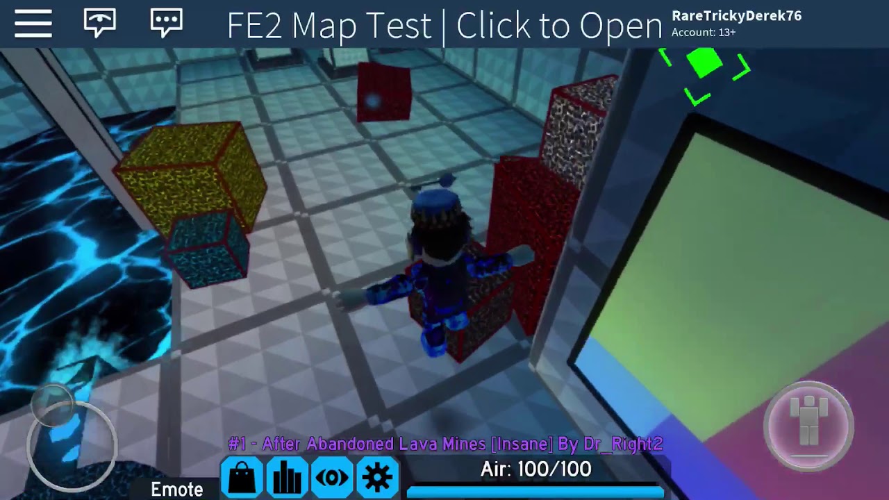 [FE2 Map test] Roblox | After Abandoned Lava Mines (Secret Way) (Mobile ...