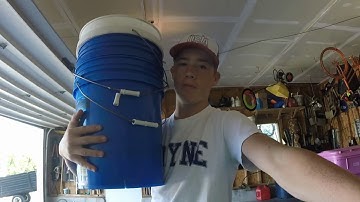 Making A Homemade Minnow Trap!!