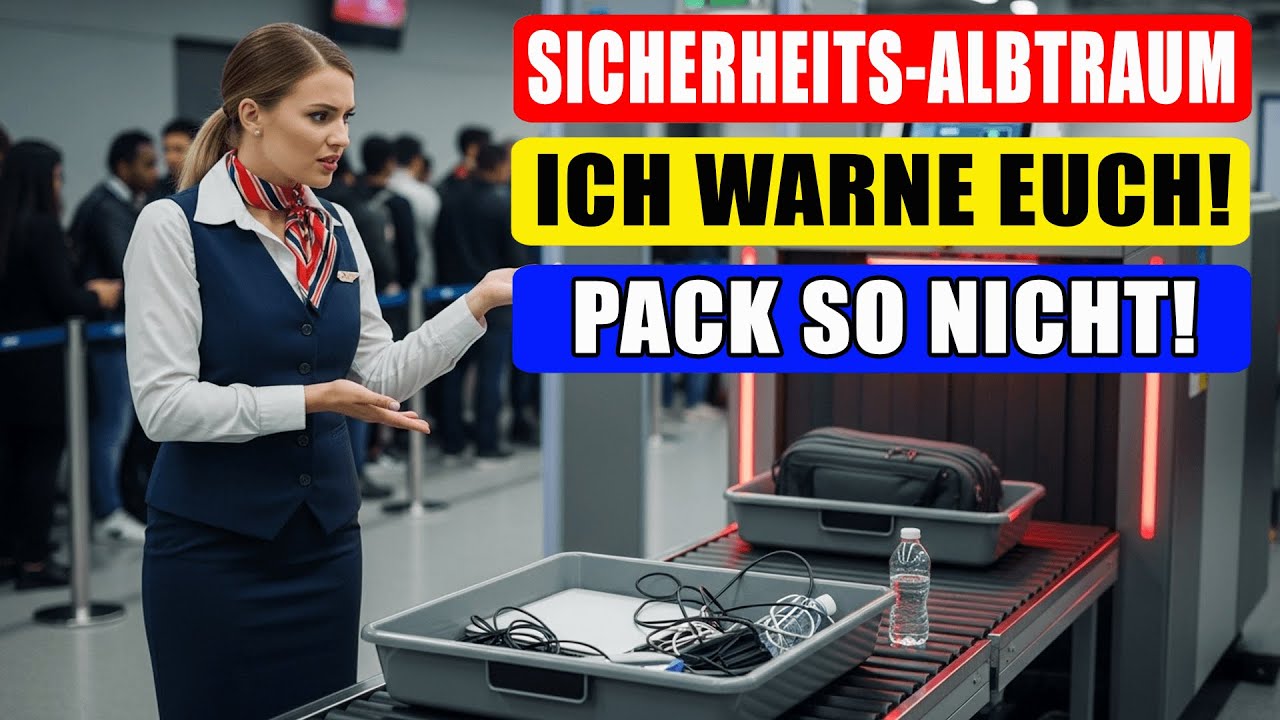 Flugbegleiterin warnt: Das hat sich an der Sicherheitskontrolle drastisch verschlechtert ✈️