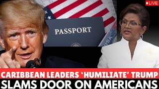 Trump’s Travel Ban BACKFIRES? Caribbean Nations ‘Bans’ Americans From Its Soil | Visa War Explodes