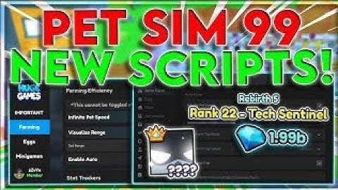 🎉NEW SCRIPTS! FOR PET SIMULATE 99🌟!!!