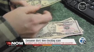 Consumer Alert: New checking scam