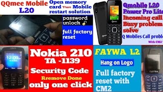 All keypad mobiles How to unlock password, format ,reset ,hang solution