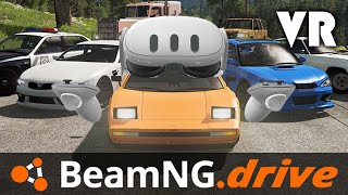 BeamNG in VR is crazy insane! (  Mini tutorial)