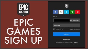 How to Create/Open Epic Games Account 2022? Epic Games Sign Up & Account Registration