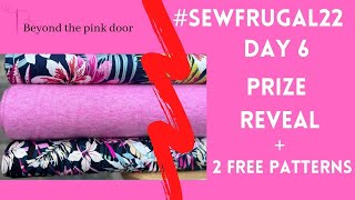 #SewFrugal22 Day 6 Prize Reveal