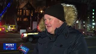 6 AM Update: Former Church destroyed by fire in Downtown Elmira