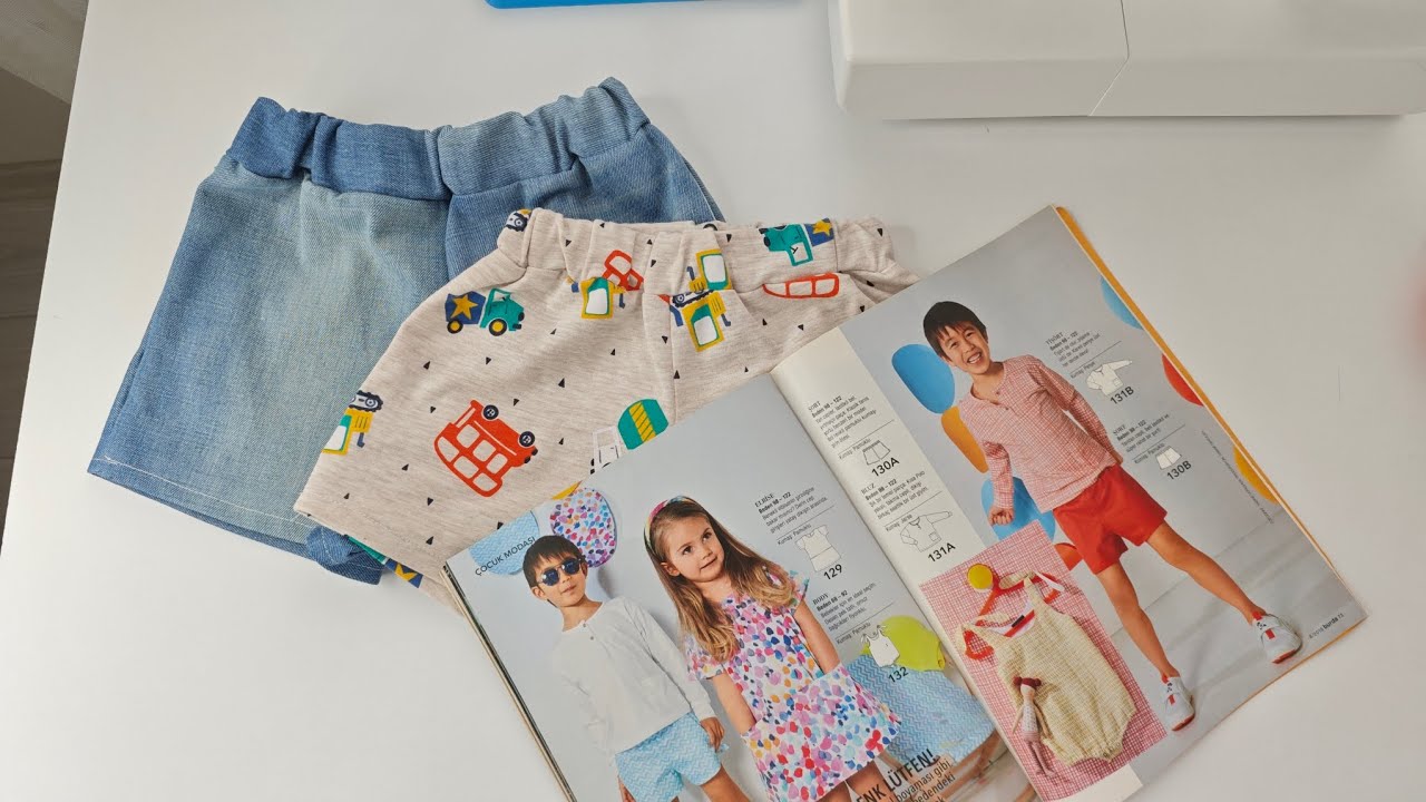 Yan cep dikimi / Şorta yan cep  dikimi