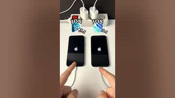 iPhone IOS 18.7.1 VS IOS 26.0.1 Power On Boot Speed Best Test Comparison