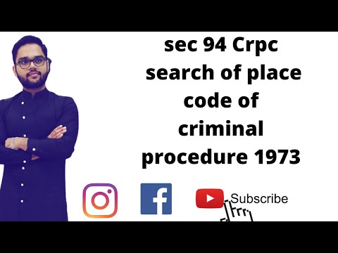 sec 94 Crpc