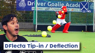 Goalie Drill: Using the DFlecta as a Tip-in / Deflection Board | Hockey Heroes TV screenshot 1