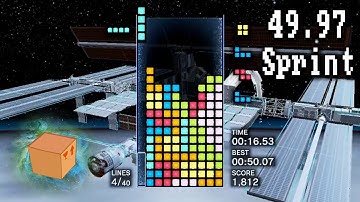 Tetris Effect: Sub 50 Sprint! (49.97)