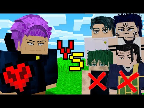 Fiz um Torneio de Sobrevivência com a Técnica do Hakari no Minecraft!! *Minecraft Java*