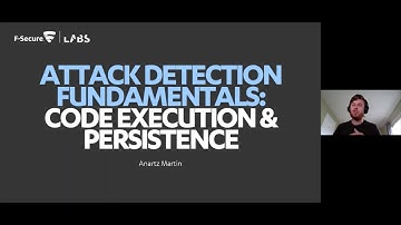 Attack Detection Fundamentals: Workshop #2 - Attack Detection Code Execution and Persistence