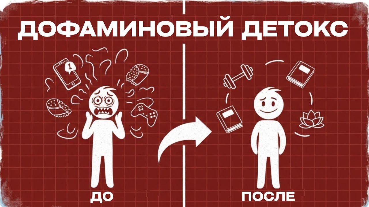 Как обмануть свой мозг, чтобы ему понравилось делать сложные вещи (Детокс от дофамина)