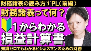 【完全解説】財務諸表の読み方①損益計算書（PL）前編！決算書を読めるようになりたい！という方必見、ビジネスマンのための決算書講座シリーズスタートします。