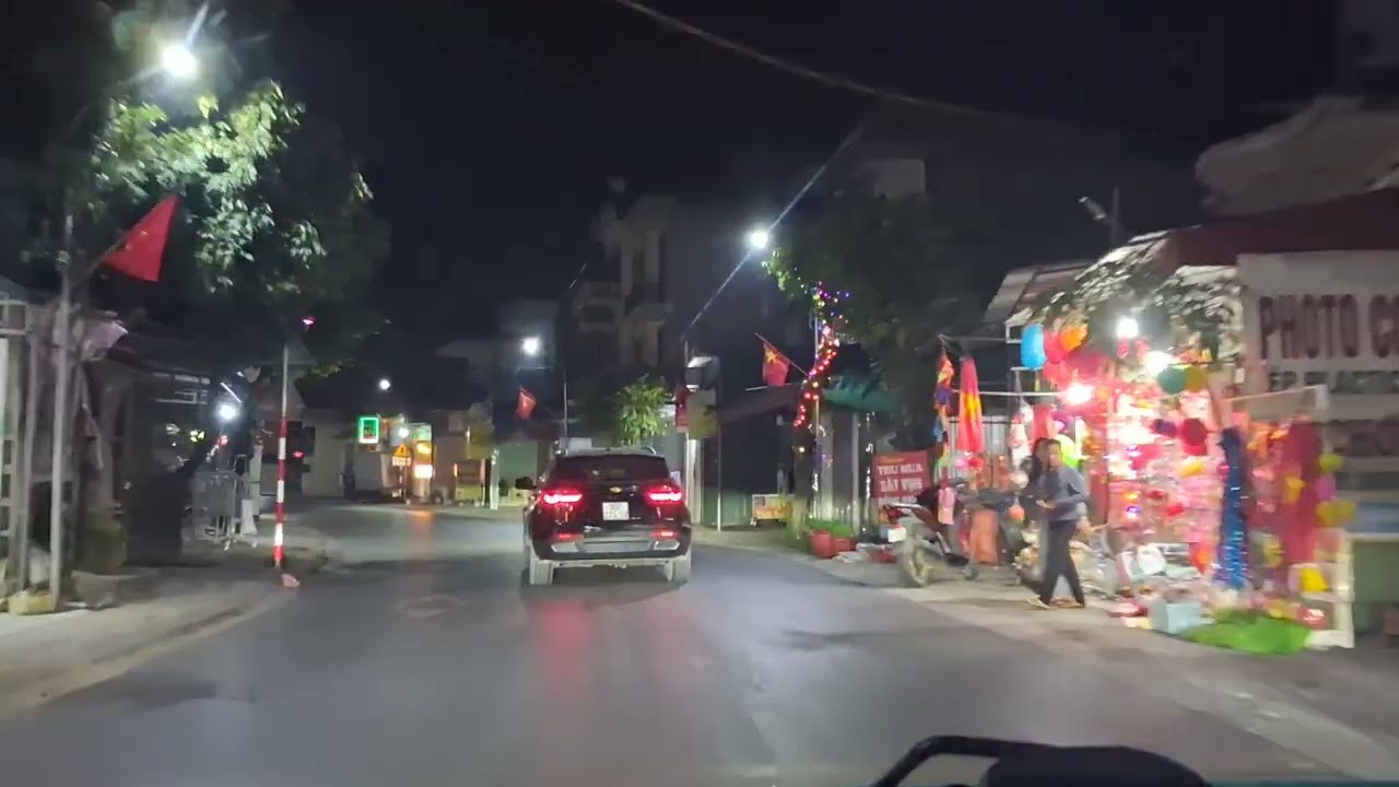 Trên đường về Thành Phố Thái Bình.