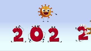 Happy New Year 2022 Animation  Welcome 2022