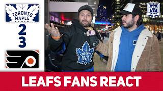 Tanking | Leafs Fans React | Leafs 2-3 Flyers