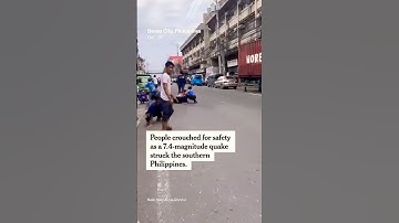 7.4-Magnitude Quake Strikes the Philippines