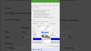 PlanMaker Bedingte Formatierung Eigene Datenbalken