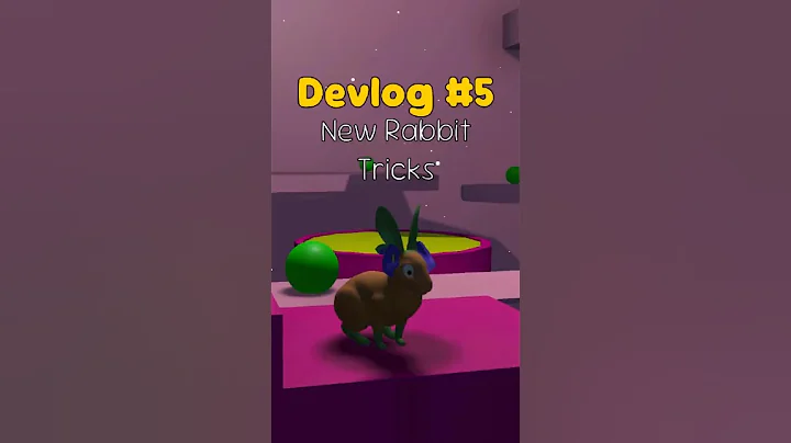 Devlog #5 - Rabbit is Learning New Tricks! #indiegamedev #devlog #WhereIsMyDad