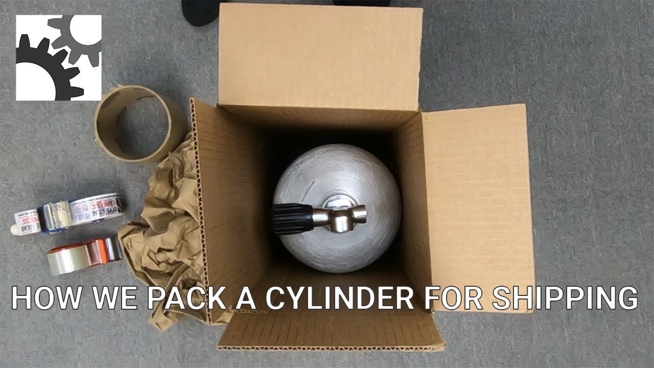 How We Pack a Cylinder for Shipment YouTube