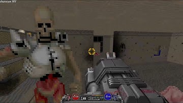 DOOM MOD Hearts Of Demons BARON OF HELL ENCHANCHED MAP 16 VIDEO 1